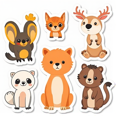 Animal Stickers 7